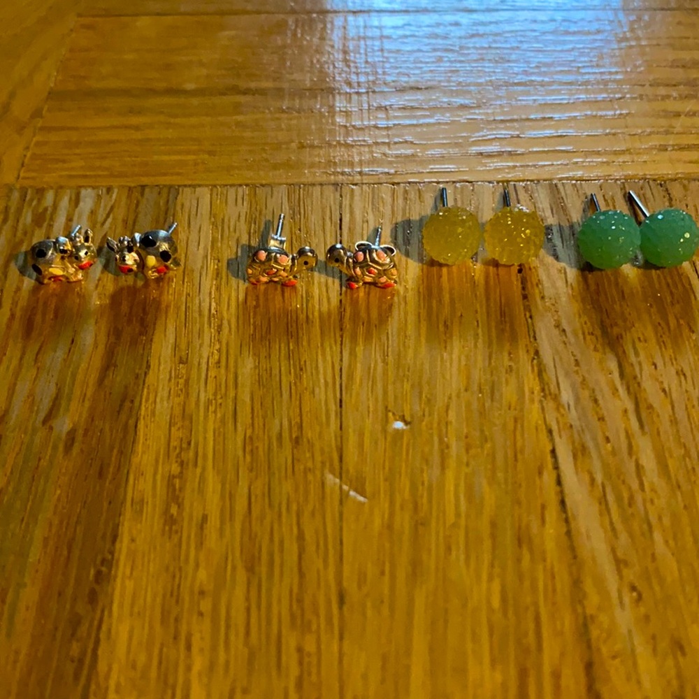 Earrings.